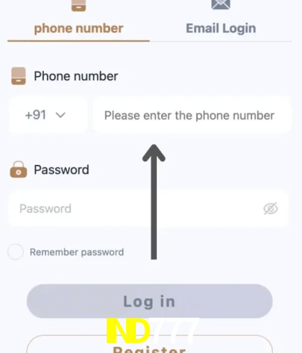 IND777 login